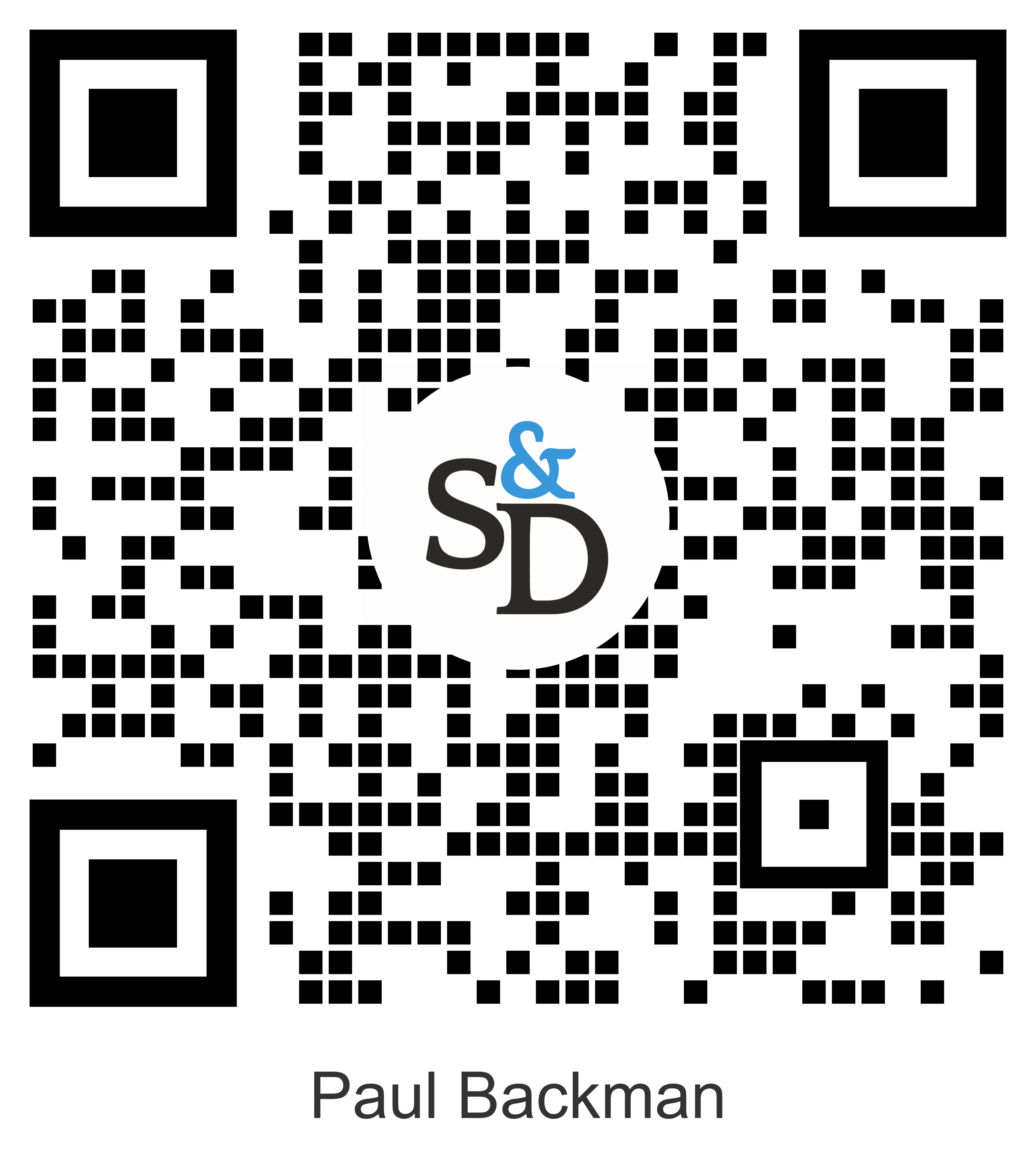 Paul Backman QR Code